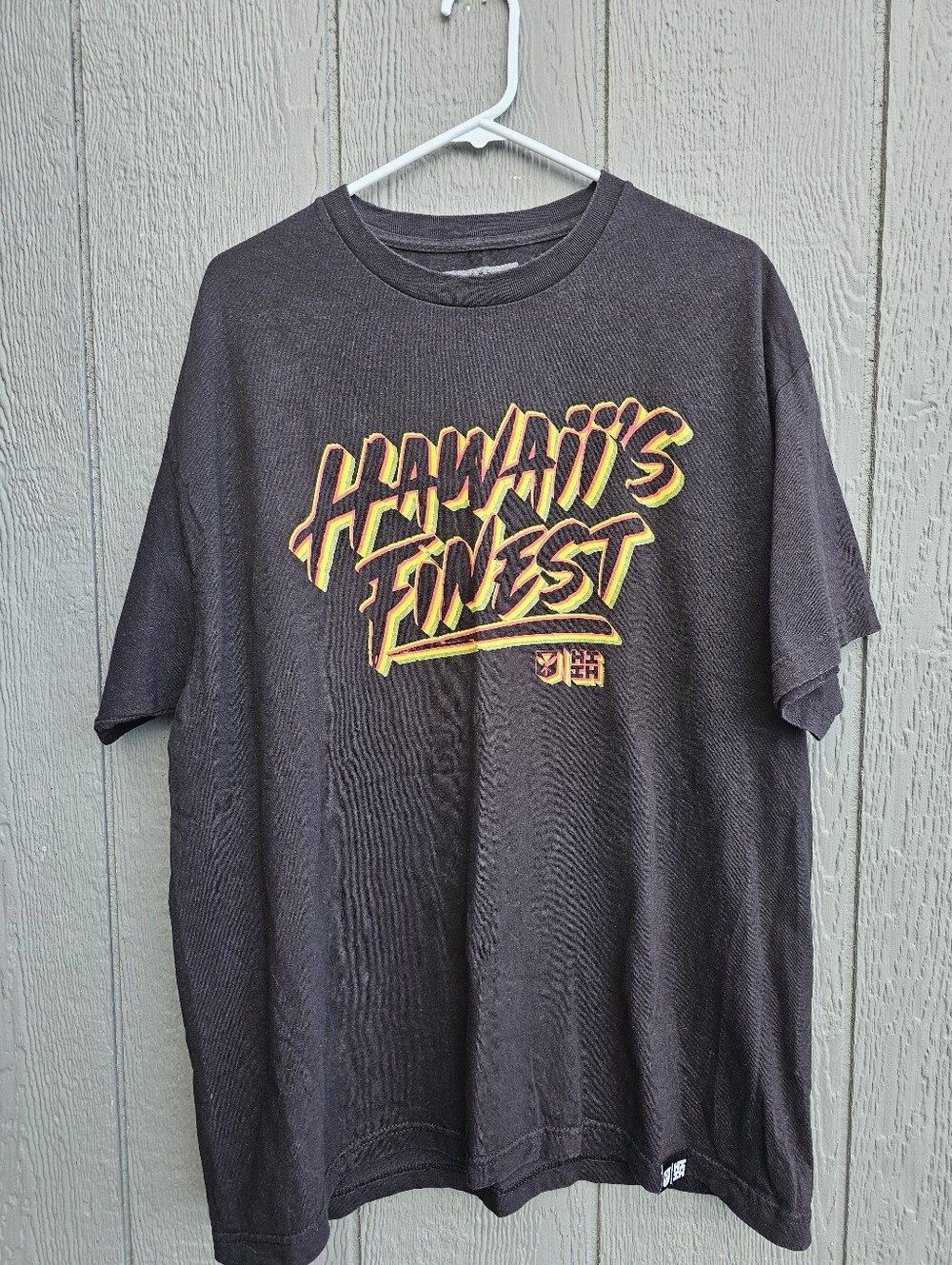 Hawaii Finest Black T Shirt, 2022, Size XL